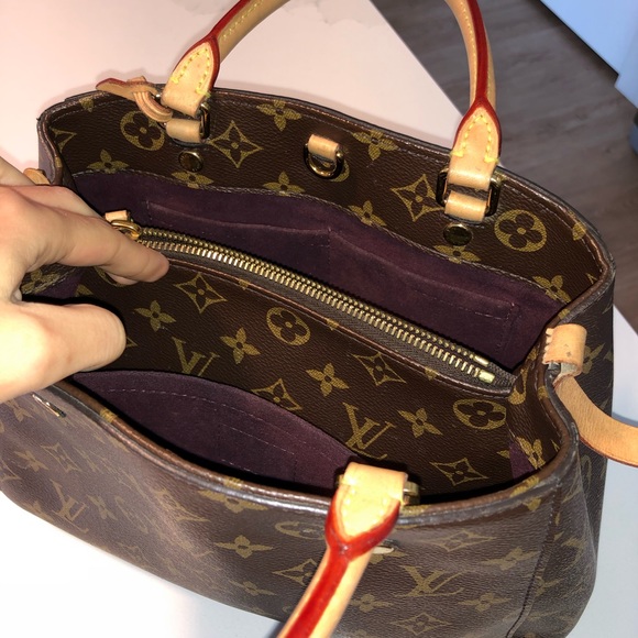 SOLD** AUTHENTIC LOUIS VUITTON MONTAIGNE BB - Picture 7 of 8